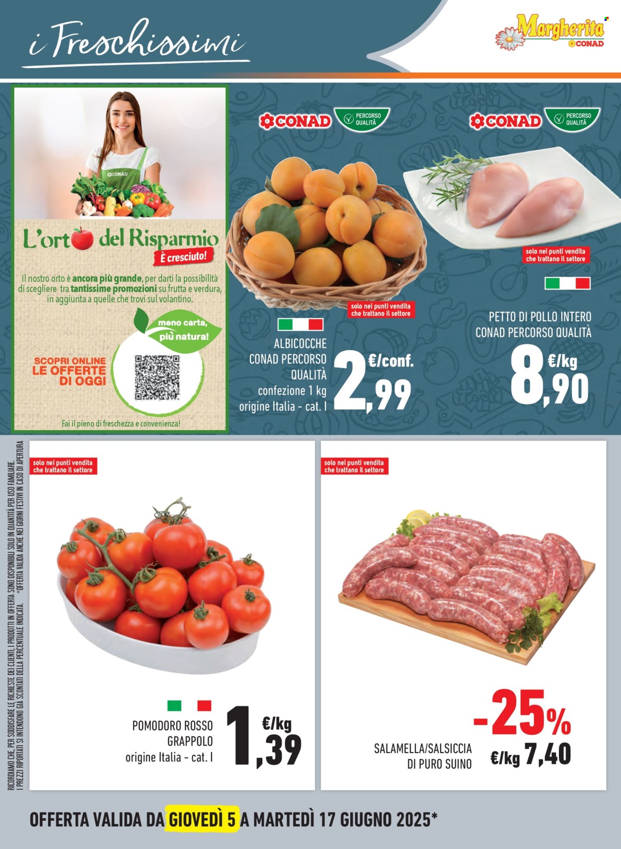 Volantino Margherita Conad - 5/6/2025 - 17/6/2025. Pagina 14