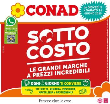 Volantino Conad - 5/6/2025 - 17/6/2025.