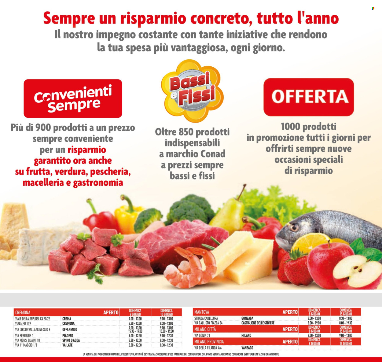 Volantino Conad - 5/6/2025 - 17/6/2025. Pagina 9