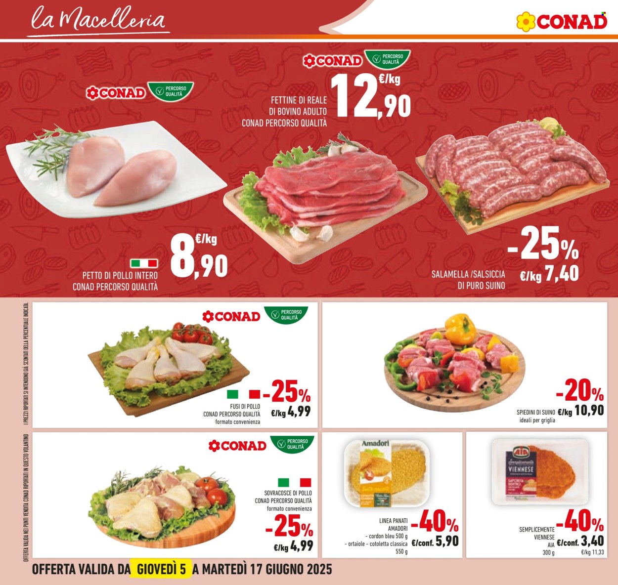 Volantino Conad - 5/6/2025 - 17/6/2025. Pagina 16