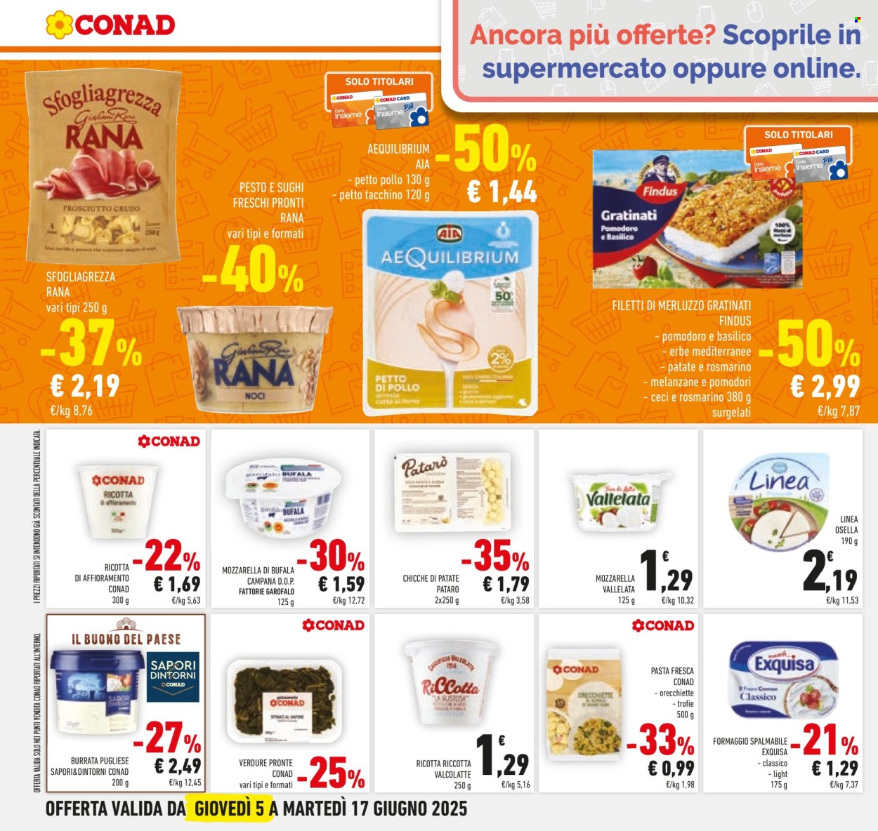 Volantino Conad - 5/6/2025 - 17/6/2025. Pagina 22