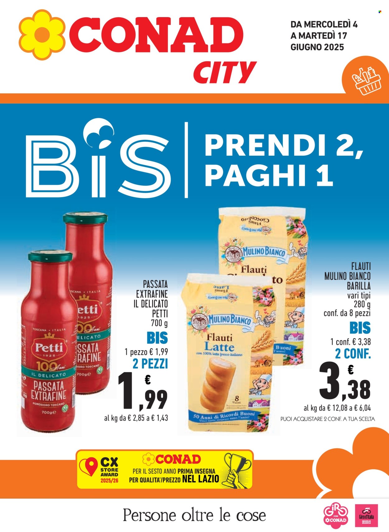 Volantino Conad - 4/6/2025 - 17/6/2025. Pagina 1