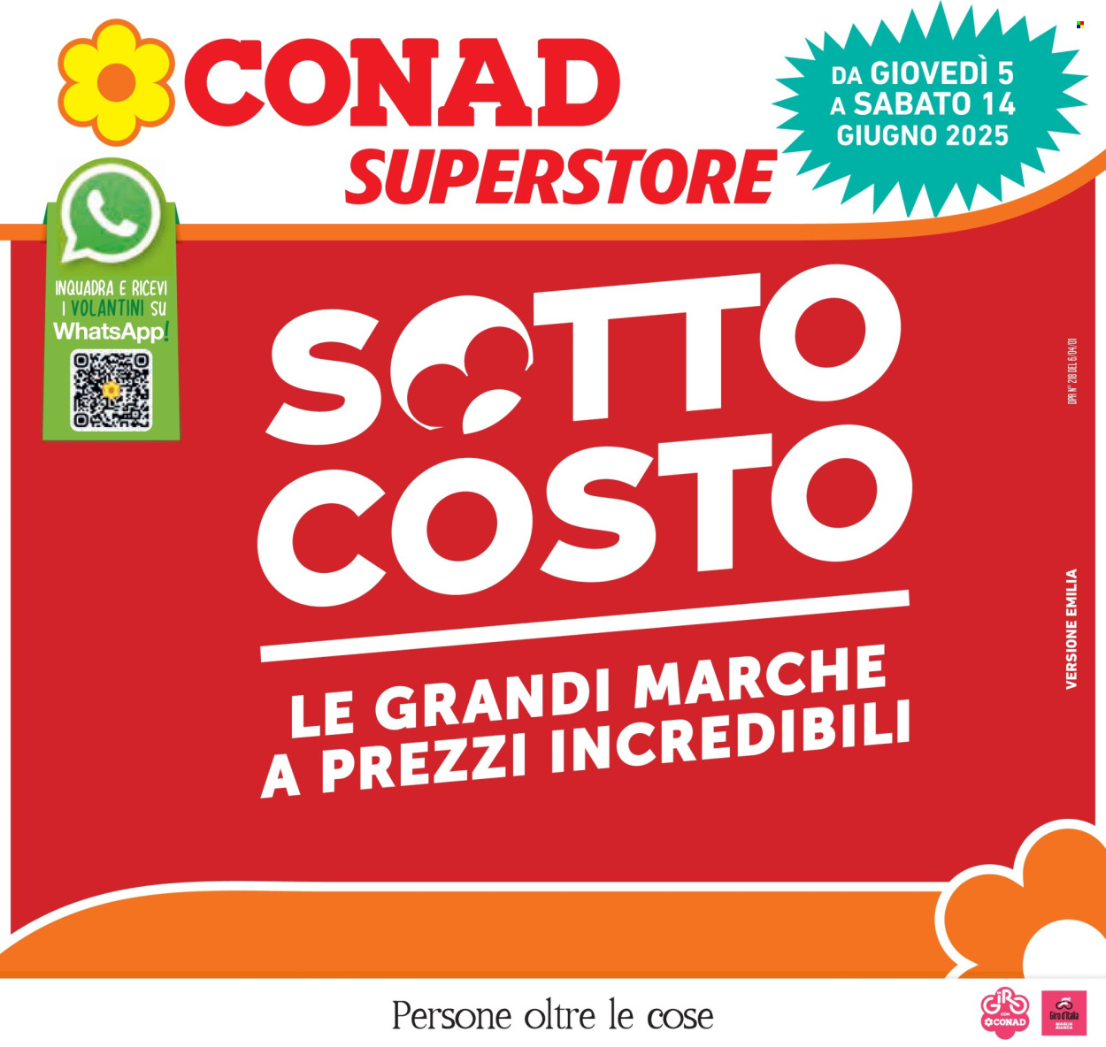 Volantino Conad Superstore - 5/6/2025 - 17/6/2025. Pagina 1