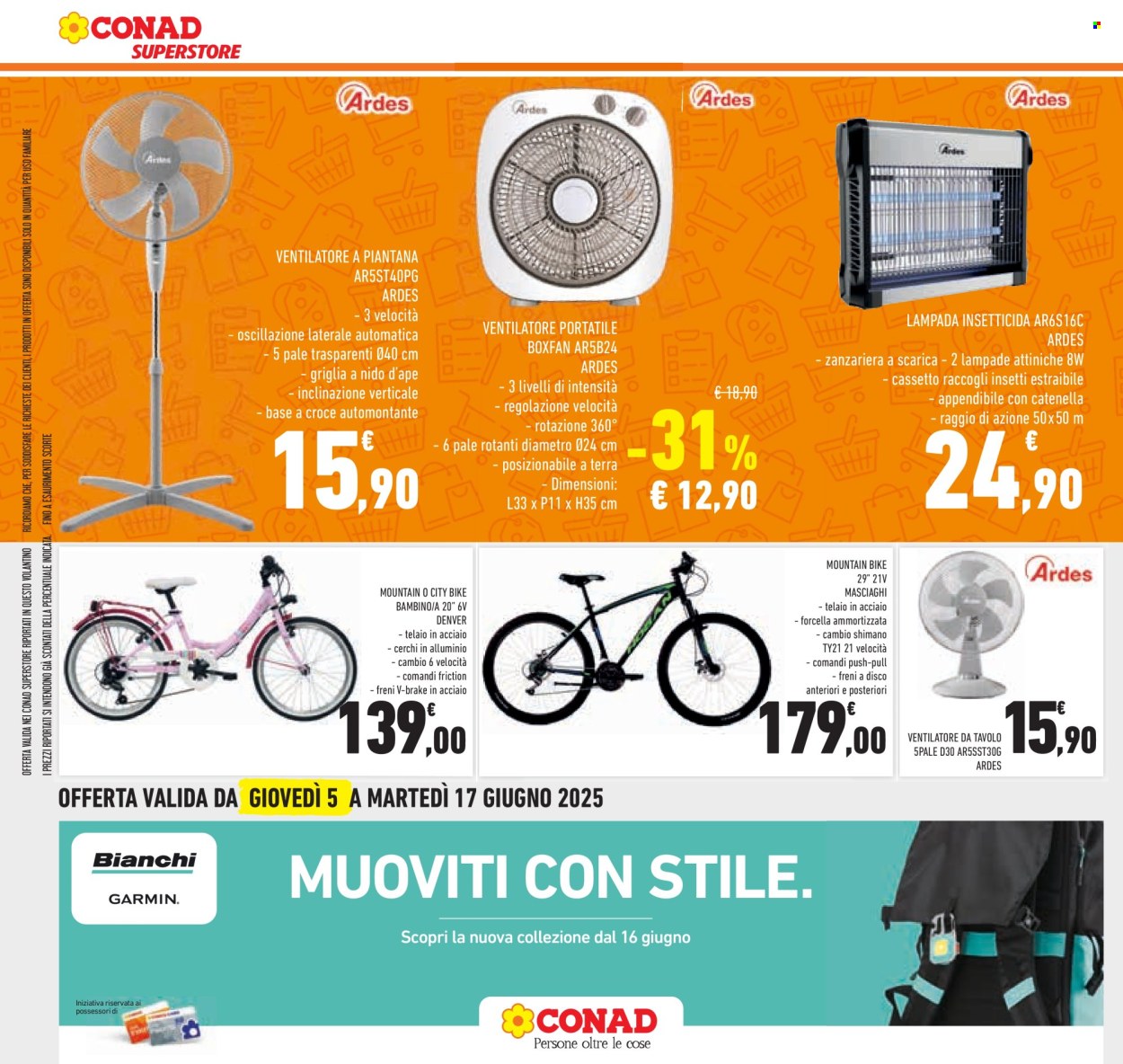 Volantino Conad Superstore - 5/6/2025 - 17/6/2025. Pagina 16