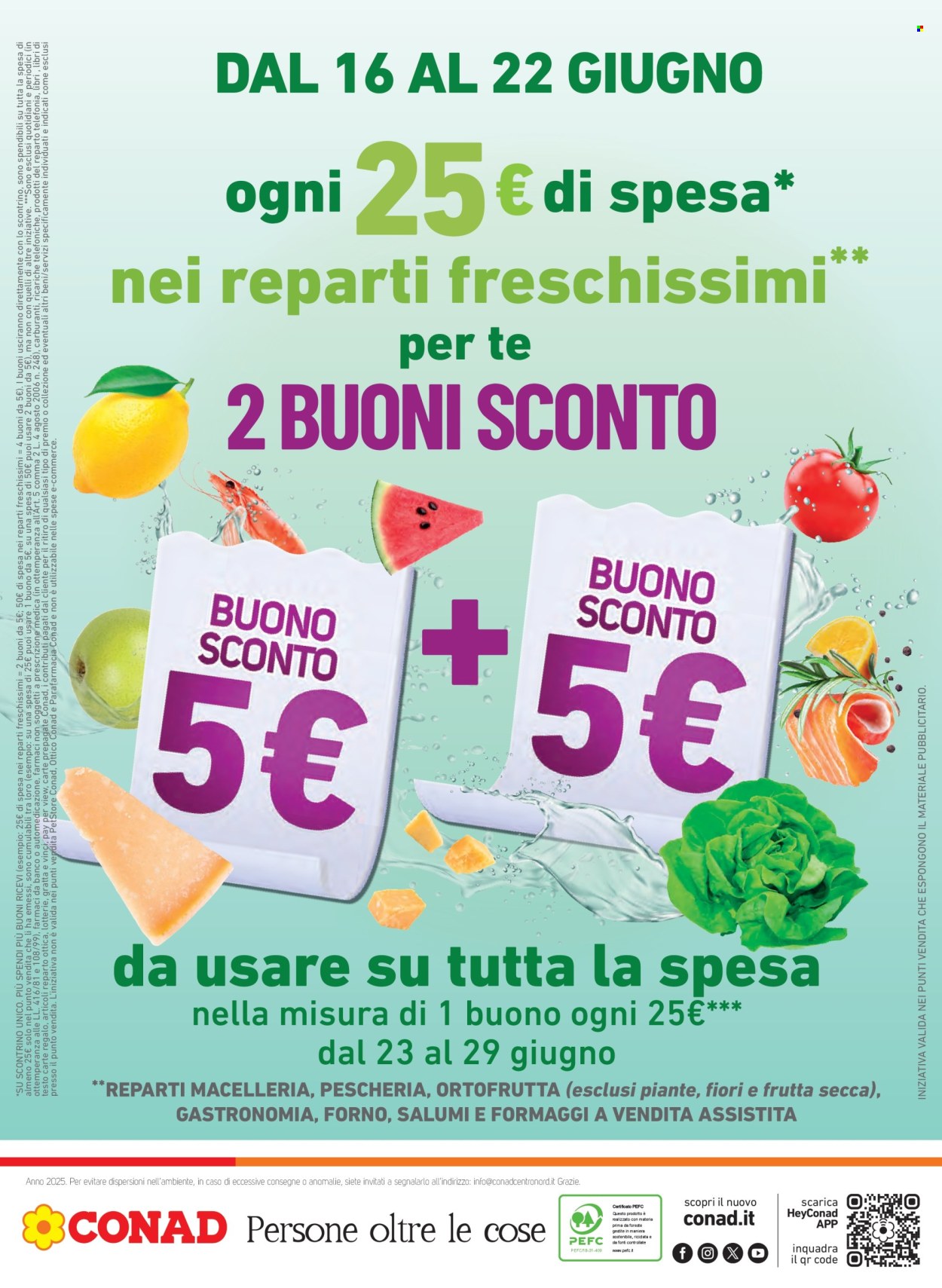 Volantino Conad - 5/6/2025 - 17/6/2025. Pagina 18