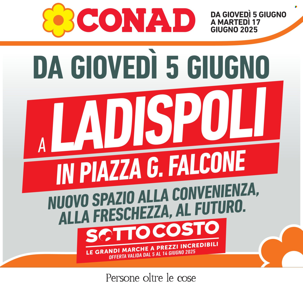 Volantino Conad City - 5/6/2025 - 17/6/2025. Pagina 1