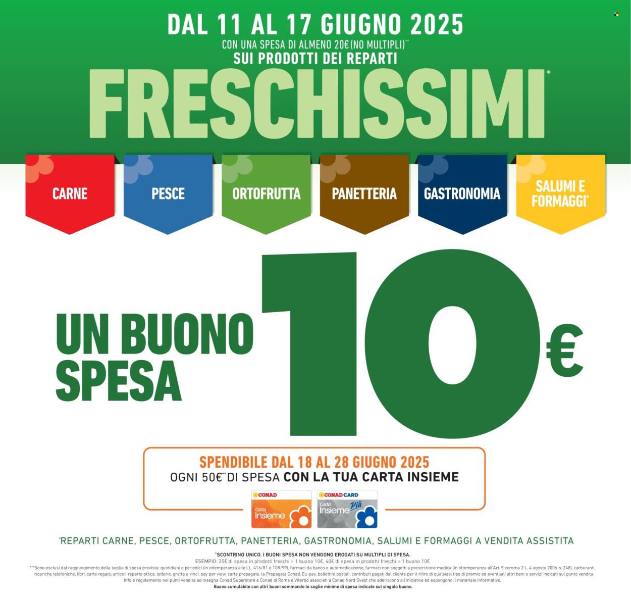 Volantino Conad City - 5/6/2025 - 17/6/2025. Pagina 10