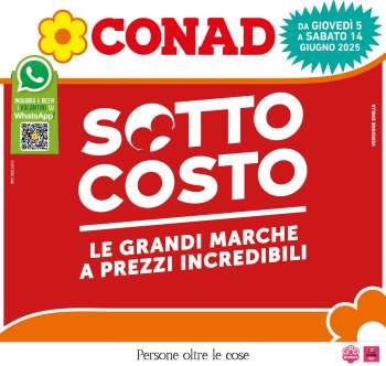 Volantino Conad - 5/6/2025 - 17/6/2025.