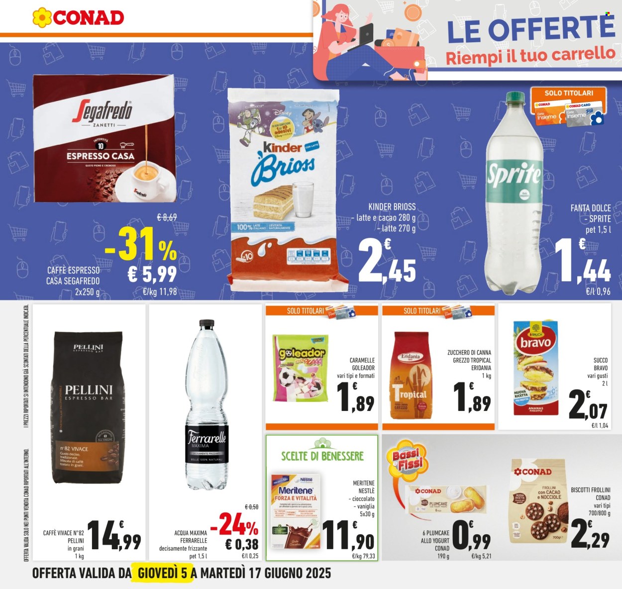 Volantino Conad - 5/6/2025 - 17/6/2025. Pagina 16