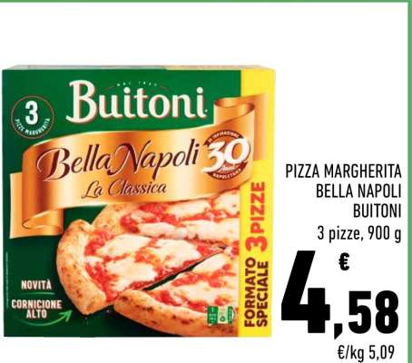 Pizza Margherita Bella Napoli Buitoni