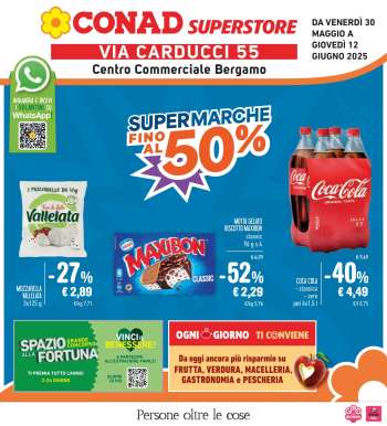 Volantino Conad Superstore - 13/6/2025 - 26/6/2025.