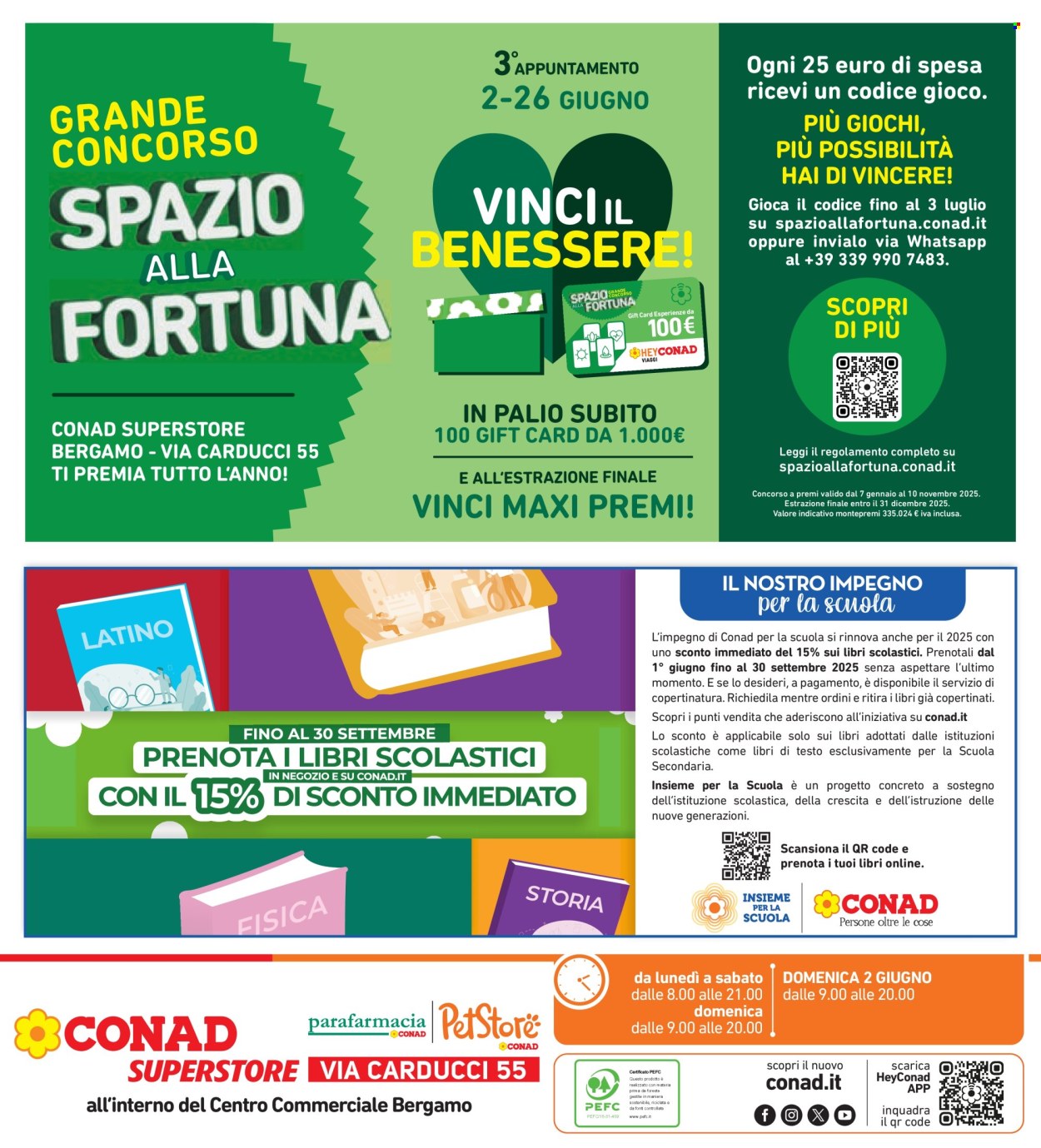 Volantino Conad Superstore - 13/6/2025 - 26/6/2025. Pagina 44