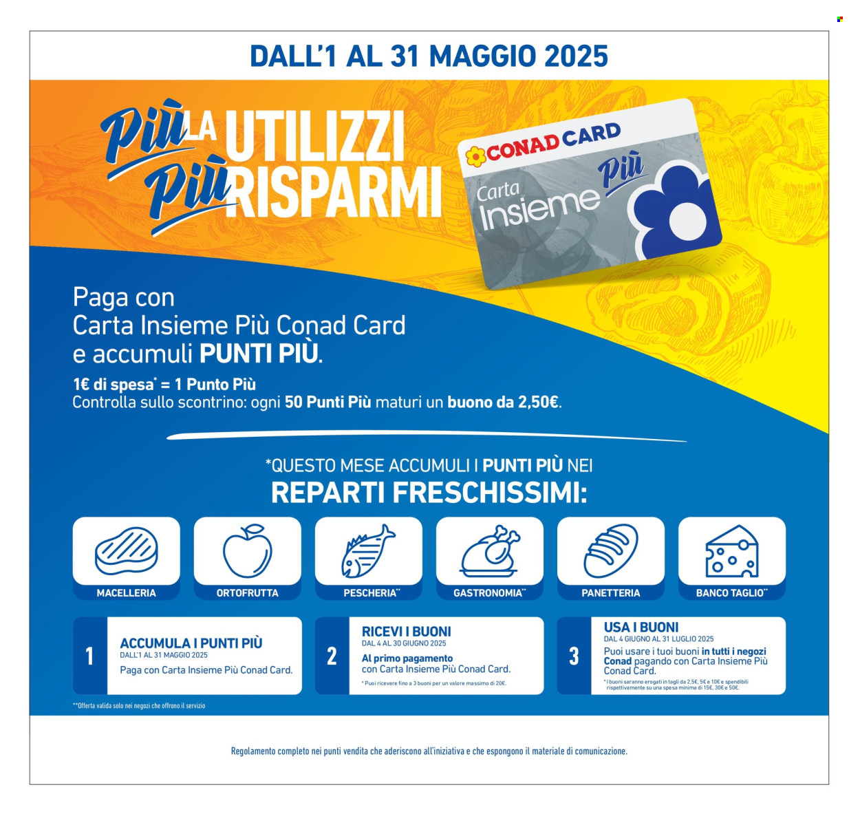 Volantino Conad - 29/5/2025 - 4/6/2025. Pagina 7