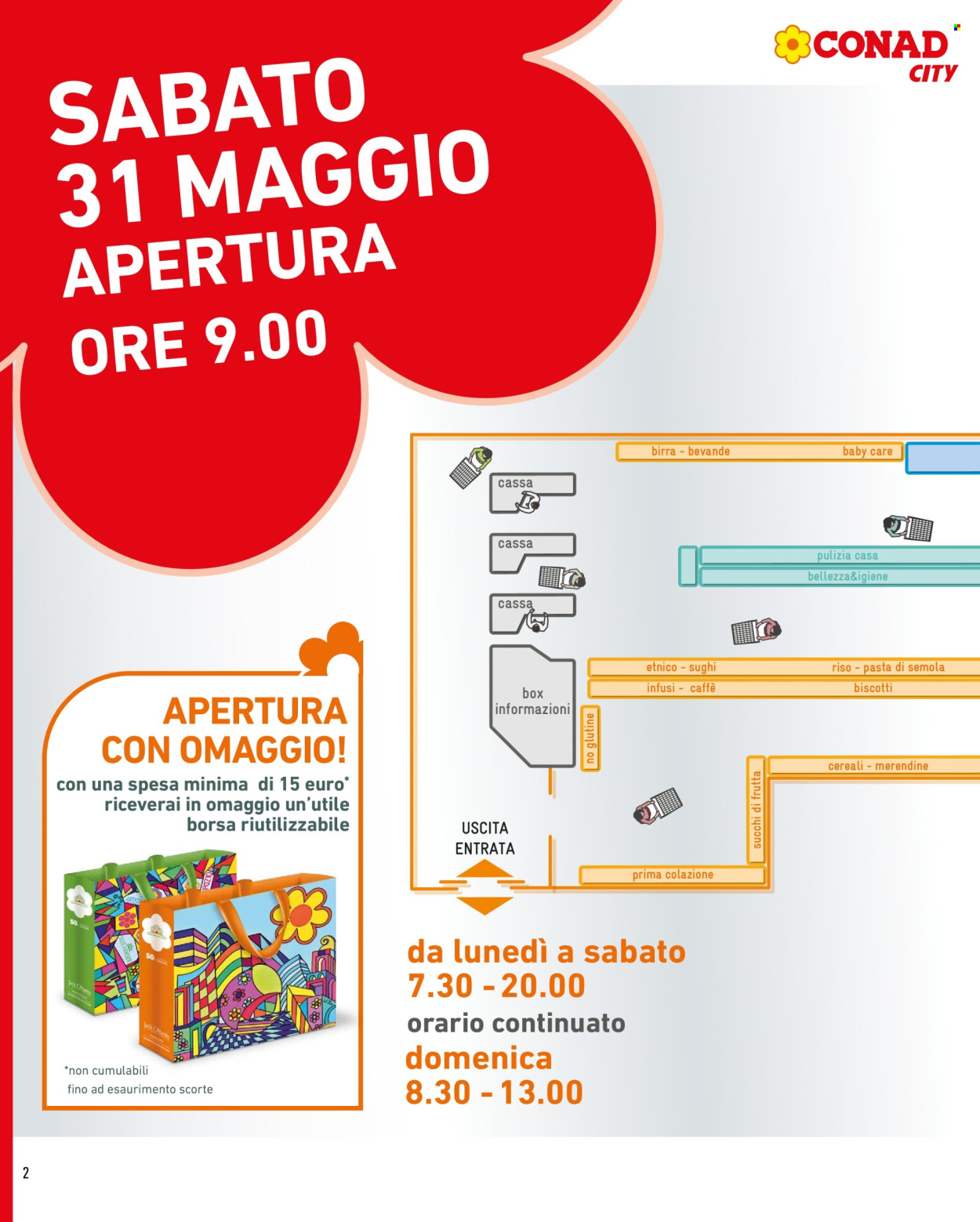 Volantino Conad City - 31/5/2025 - 5/6/2025. Pagina 2