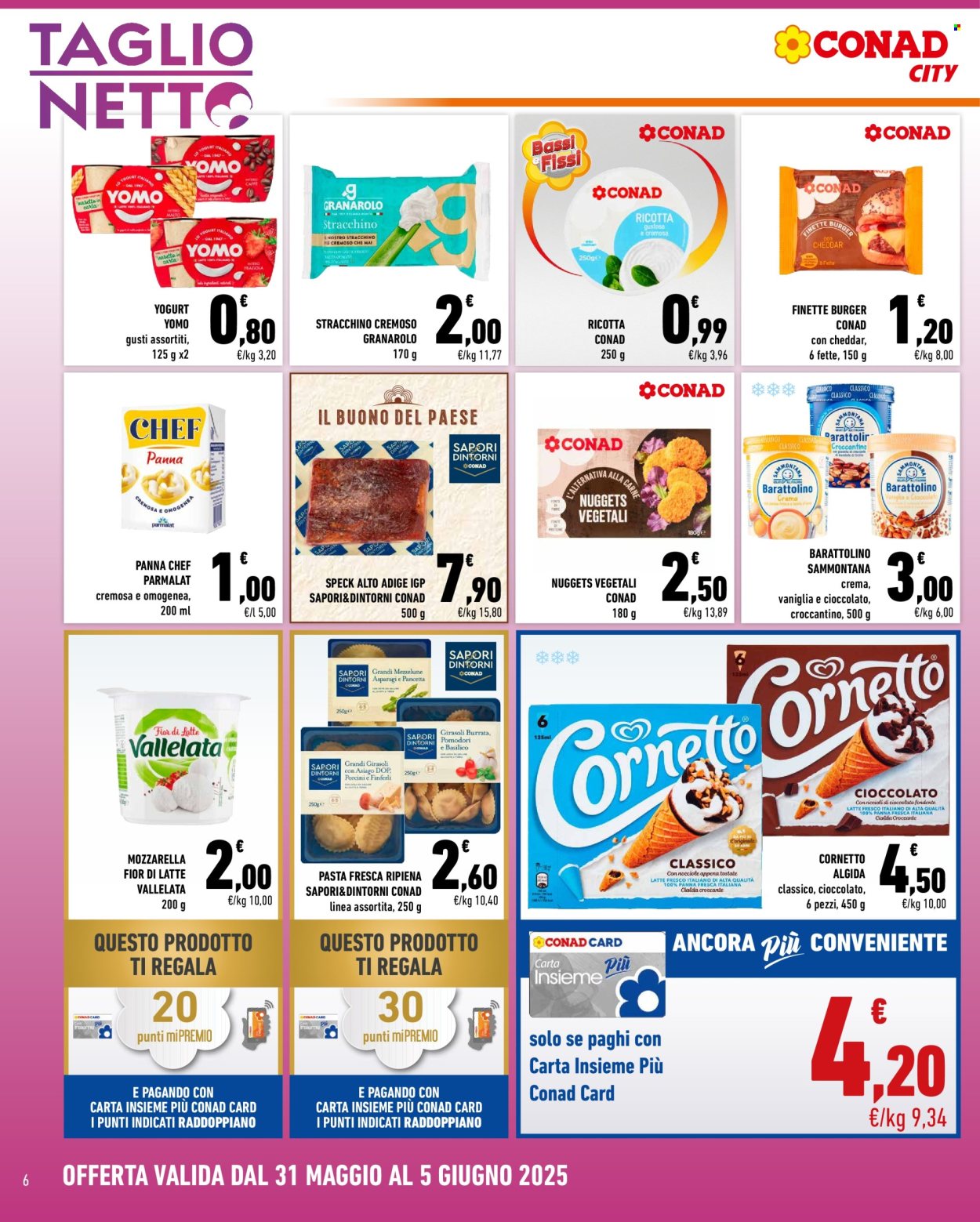 Volantino Conad City - 31/5/2025 - 5/6/2025. Pagina 6