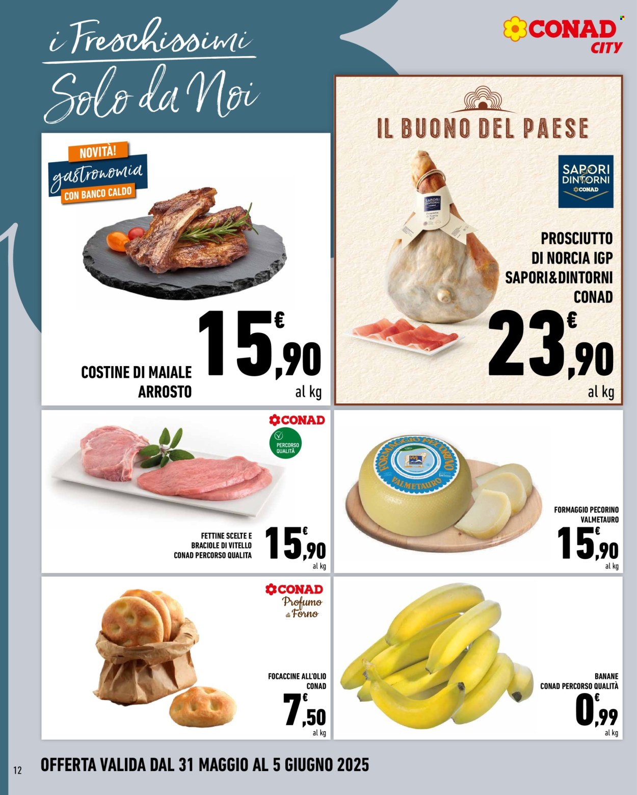 Volantino Conad City - 31/5/2025 - 5/6/2025. Pagina 12