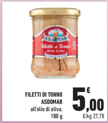 Filetti di Tonno ASDOMAR