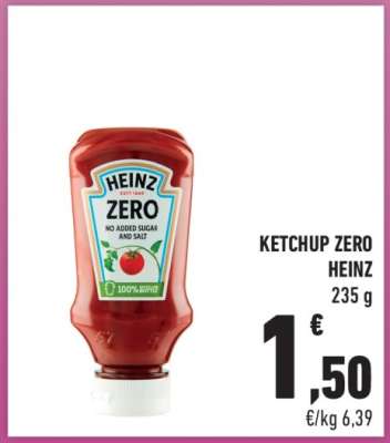 Ketchup Zero Heinz