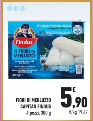 Fiori di Merluzzo Capitan Findus