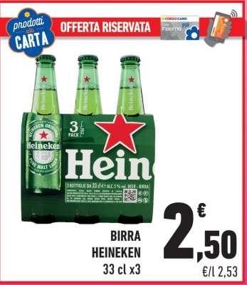 BIRRA HEINEKEN
