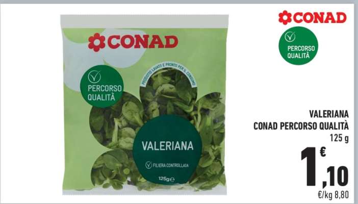 VALERIANA CONAD PERCORSO QUALITÀ