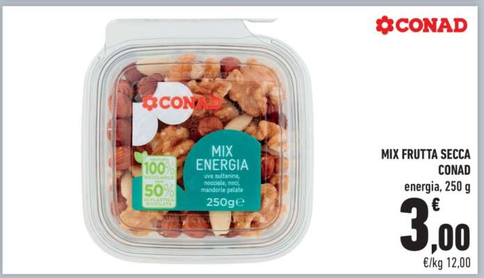 MIX FRUTTA SECCA CONAD