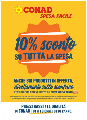 Volantino Conad City - 27/5/2025 - 30/6/2025.