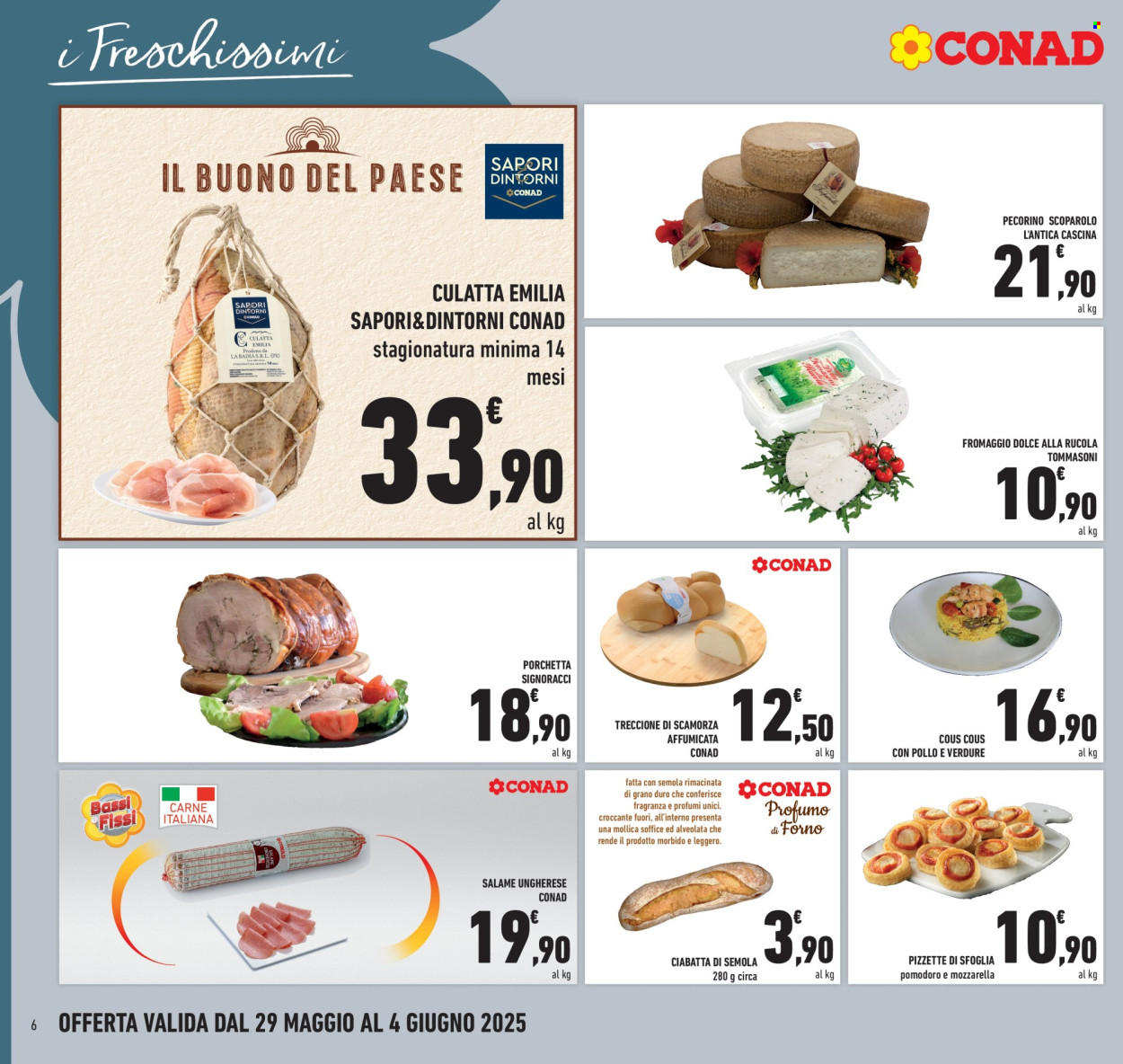 Volantino Conad - 29/5/2025 - 4/6/2025. Pagina 6