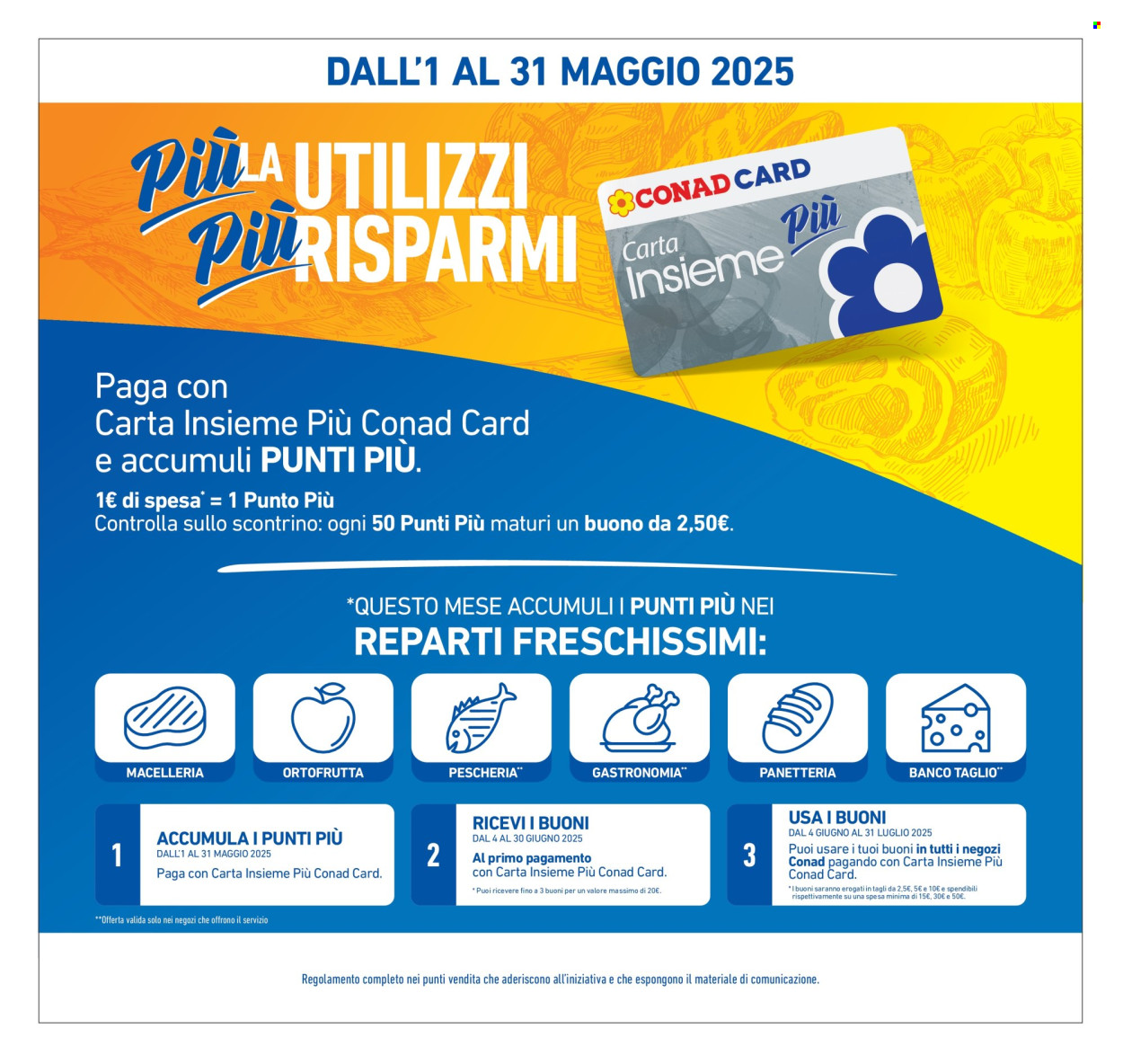 Volantino Conad - 29/5/2025 - 4/6/2025. Pagina 7