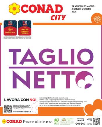Volantino Conad City - 30/5/2025 - 5/6/2025.
