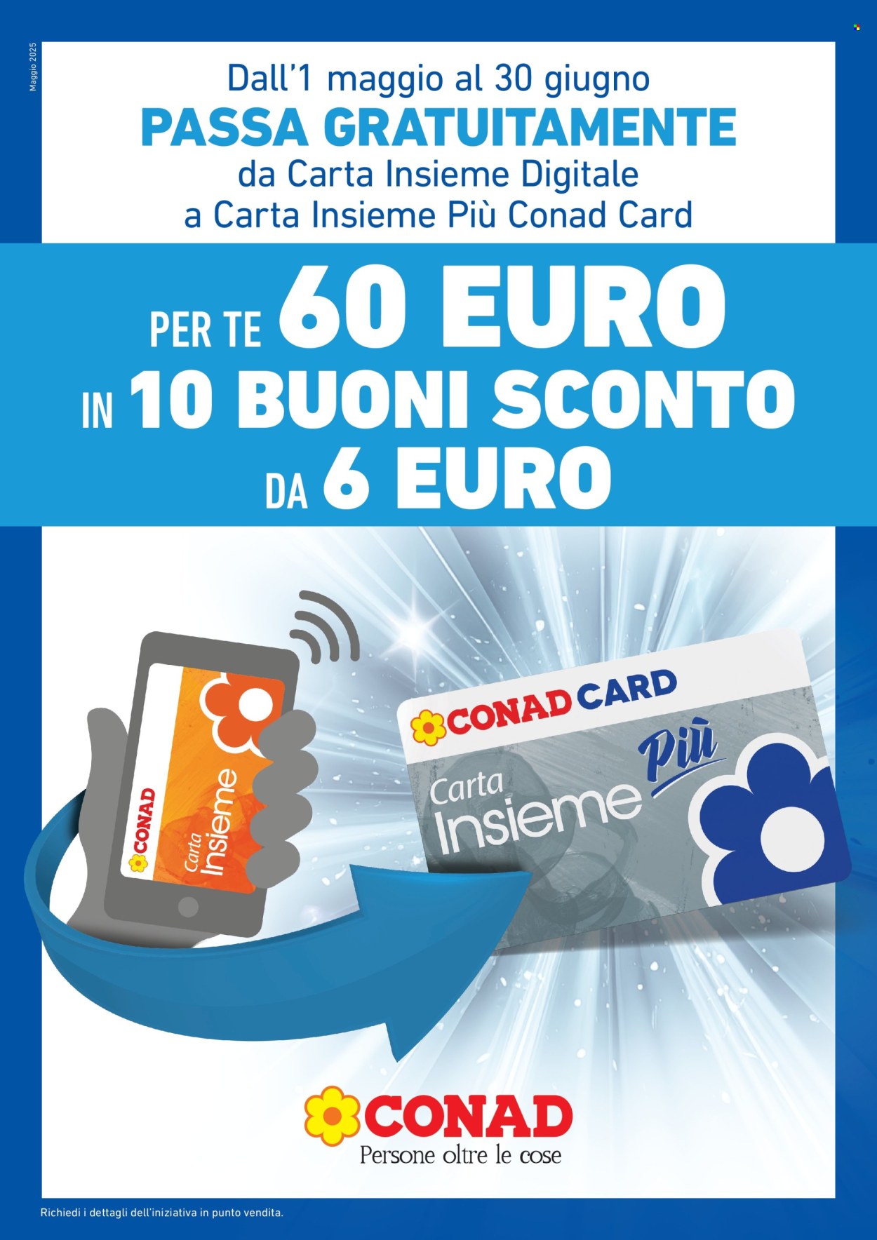 Volantino Spesa Facile Conad - 1/5/2025 - 30/6/2025. Pagina 1