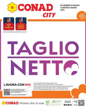Volantino Conad City - 30/5/2025 - 5/6/2025.