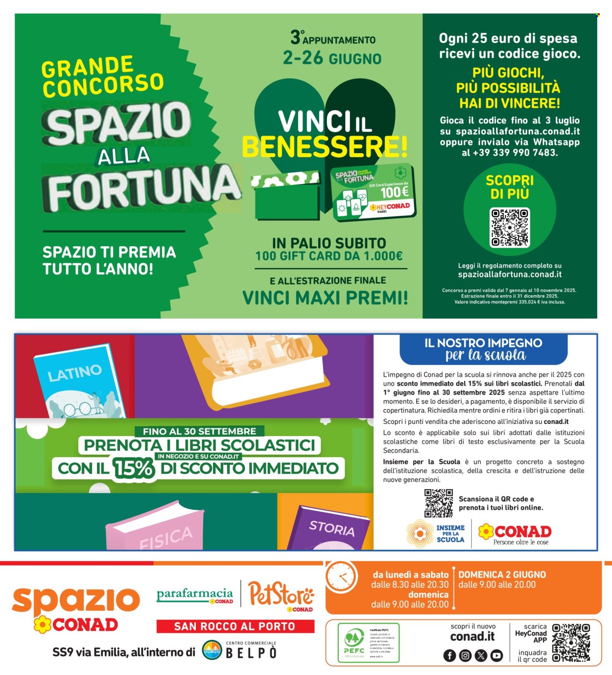 Volantino Spazio Conad - 13/6/2025 - 26/6/2025. Pagina 44