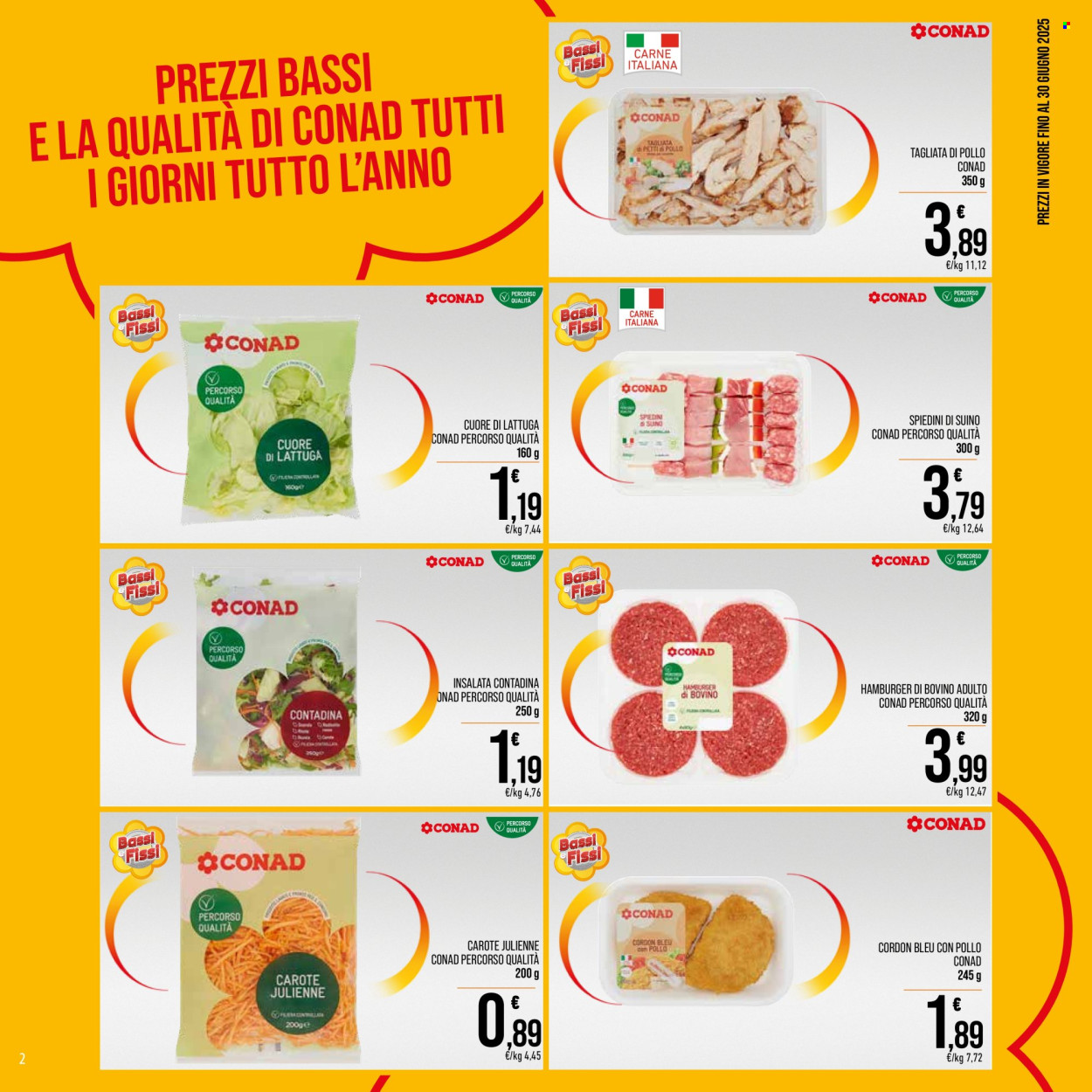 Volantino Spesa Facile Conad - 1/6/2025 - 30/6/2025. Pagina 2