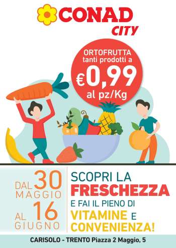 Volantino Conad City - 30/5/2025 - 16/6/2025.