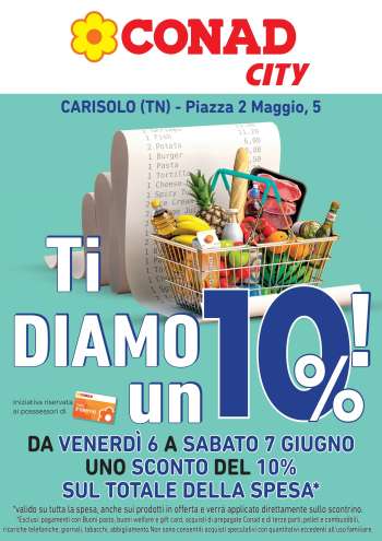 Volantino Conad City - 6/6/2025 - 7/6/2025.