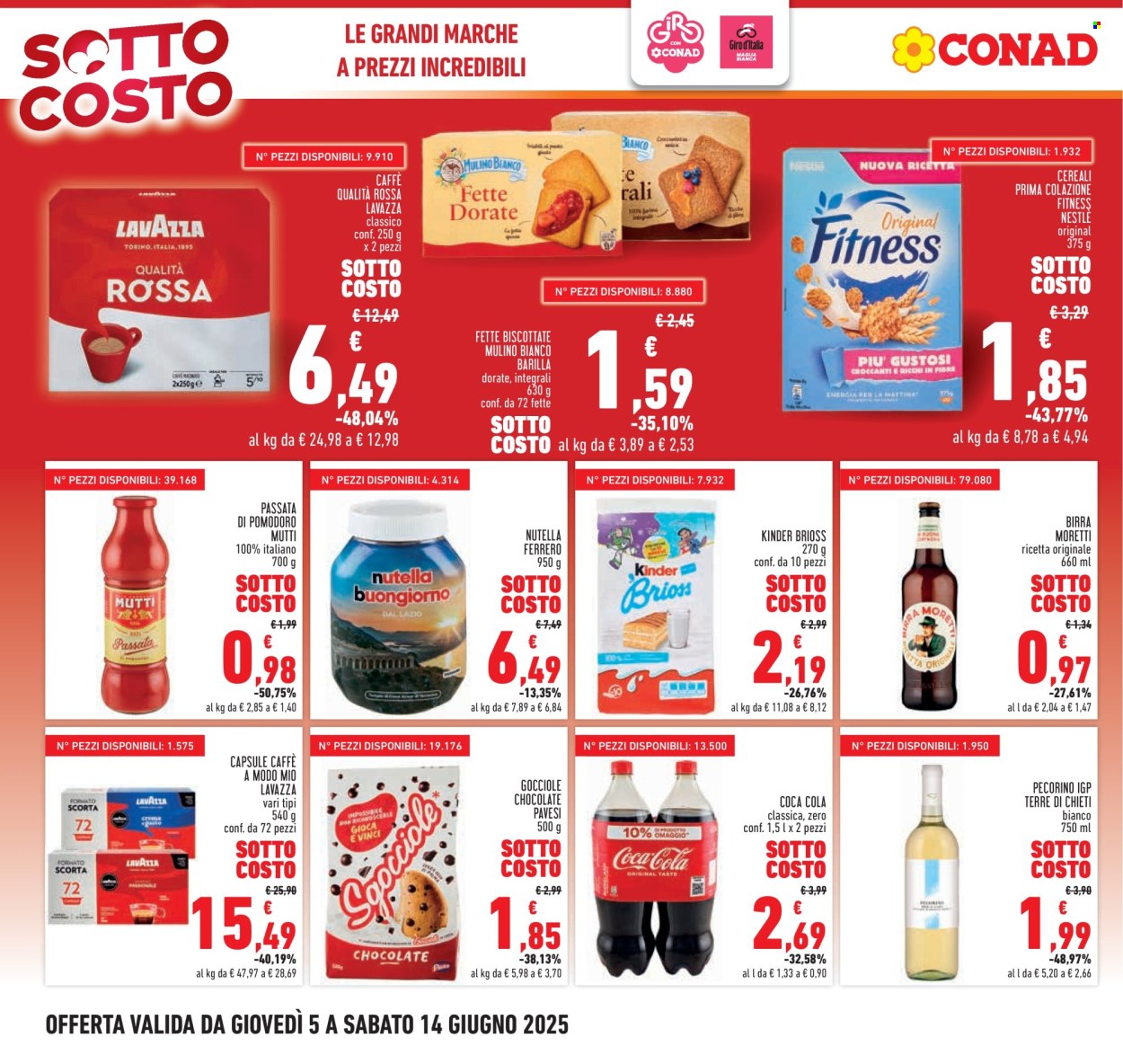 Volantino Conad - 5/6/2025 - 18/6/2025. Pagina 6