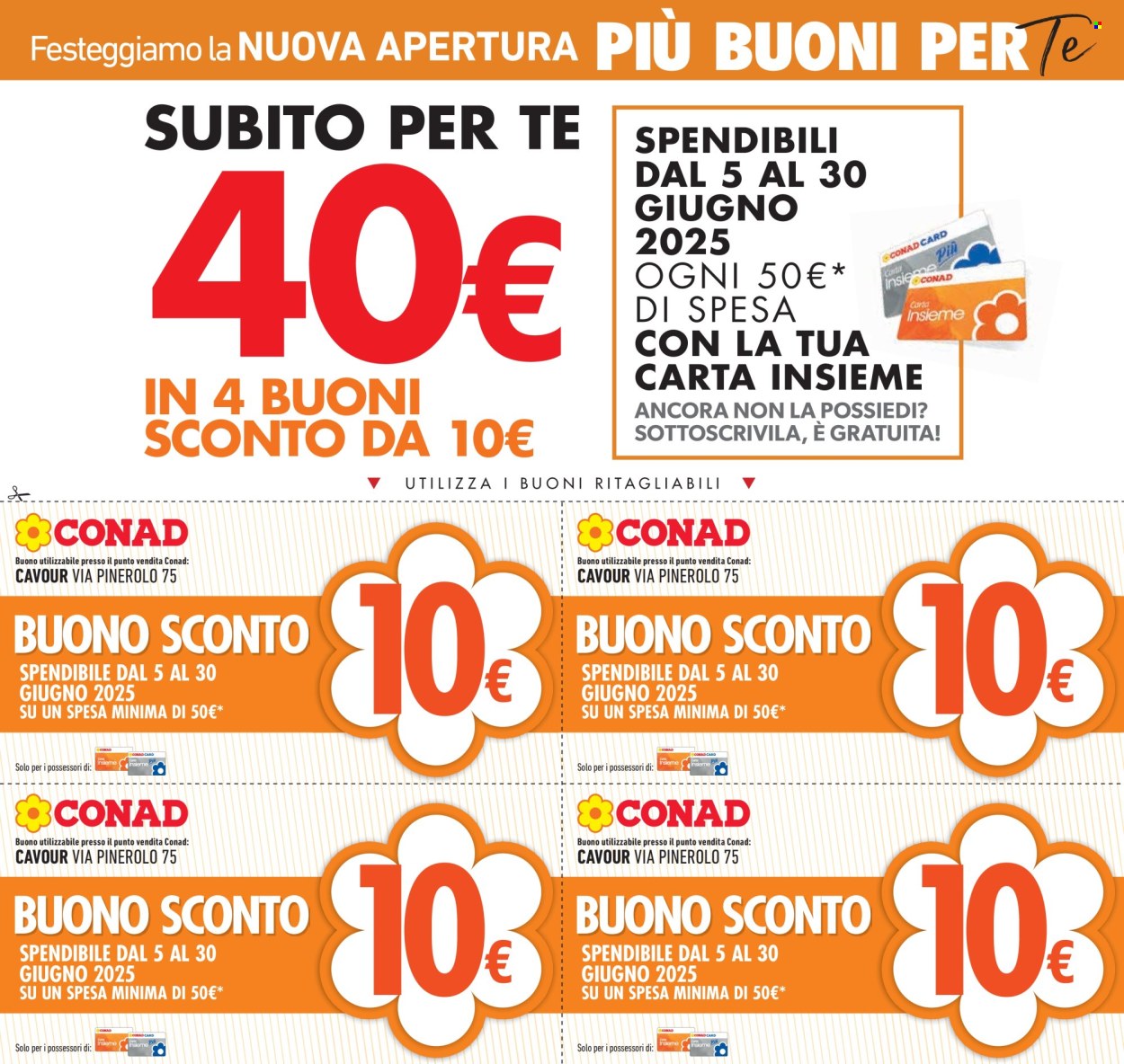 Volantino Conad - 5/6/2025 - 18/6/2025. Pagina 29