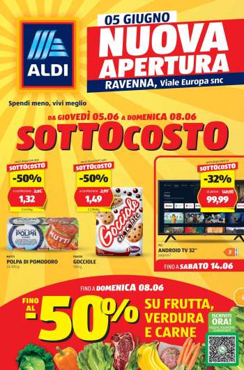 Volantino Aldi - 5/6/2025 - 8/6/2025.
