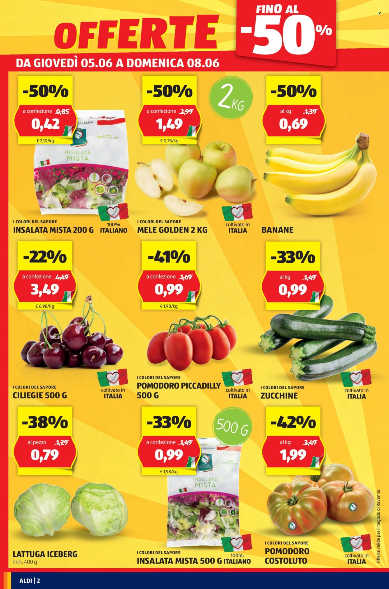 Volantino Aldi - 5/6/2025 - 8/6/2025. Pagina 2