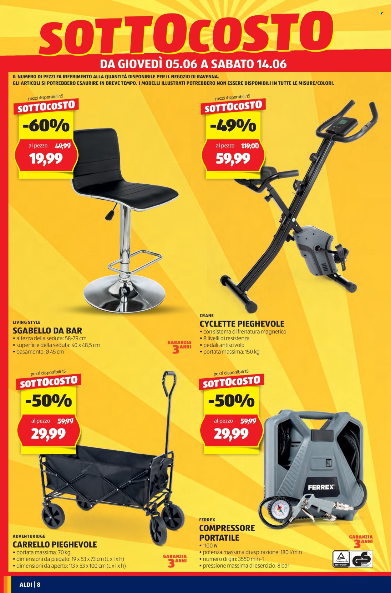Volantino Aldi - 5/6/2025 - 8/6/2025. Pagina 8