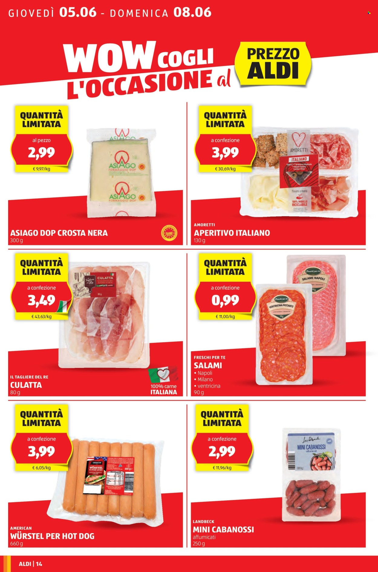 Volantino Aldi - 5/6/2025 - 8/6/2025. Pagina 14