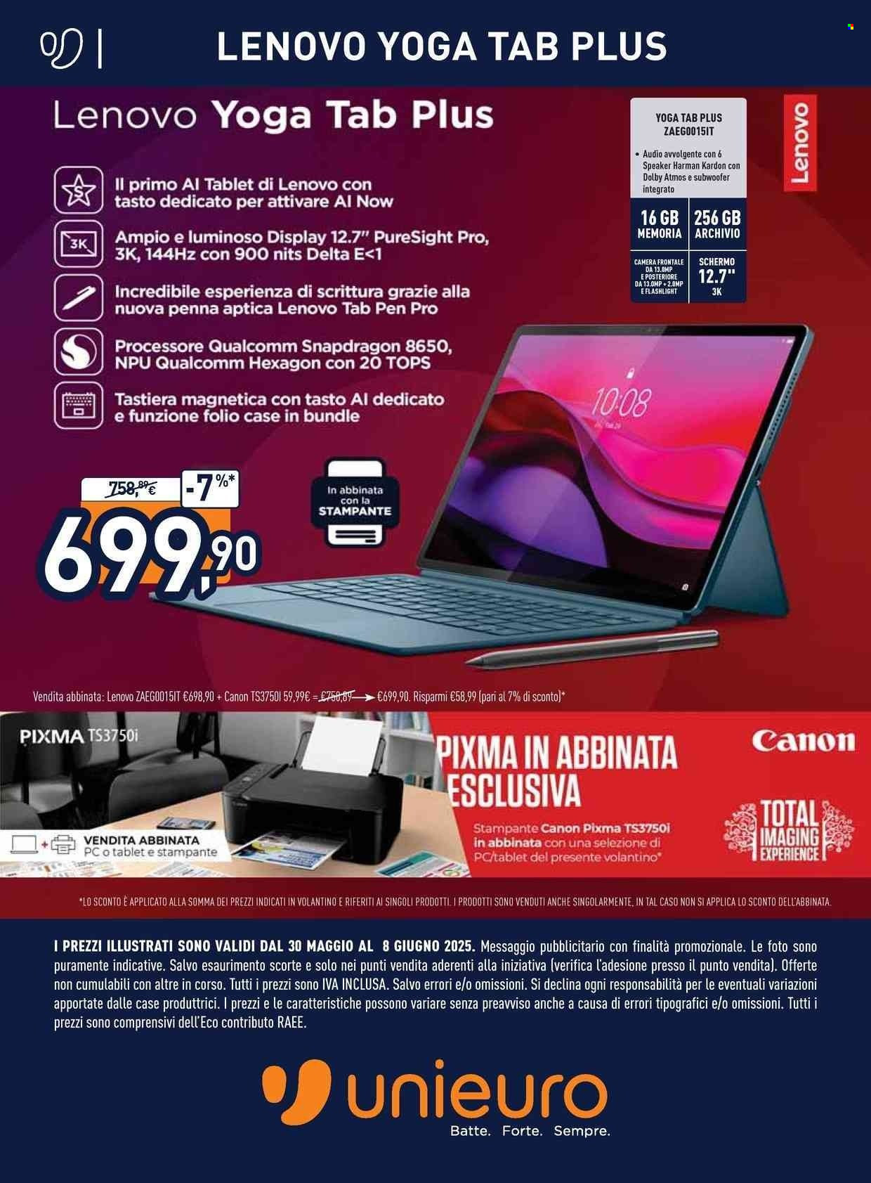 Volantino Unieuro - 30/5/2025 - 8/6/2025. Pagina 10