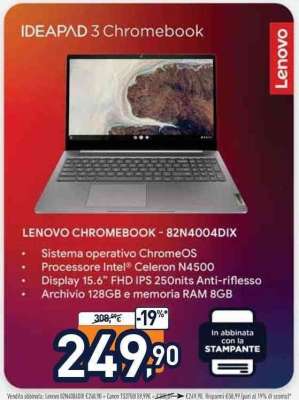 Lenovo Chromebook - 82N4004DIX