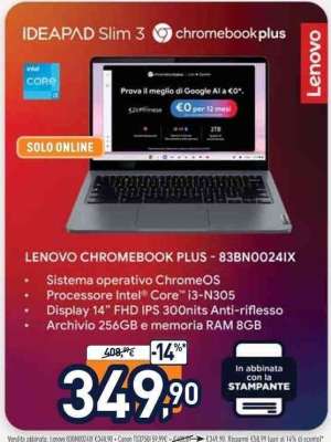 LENOVO CHROMEBOOK PLUS - 83BN0024IX