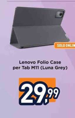 Lenovo Folio Case per Tab M11 (Luna Grey)