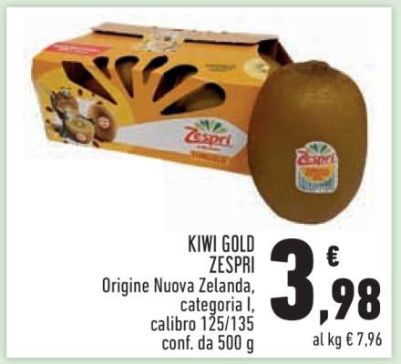 Kiwi Gold Zespri