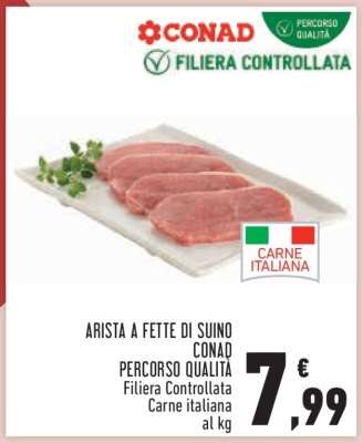 ARISTA A FETTE DI SUINO