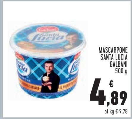 Mascarpone Santa Lucia Galbani