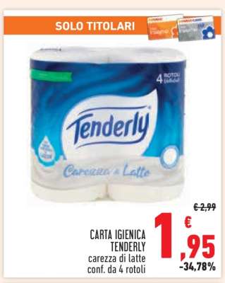 CARTA IGIENICA TENDERLY